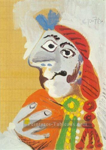 Buste matador 4 1970 cubisme Pablo Picasso Peintures à l'huile
